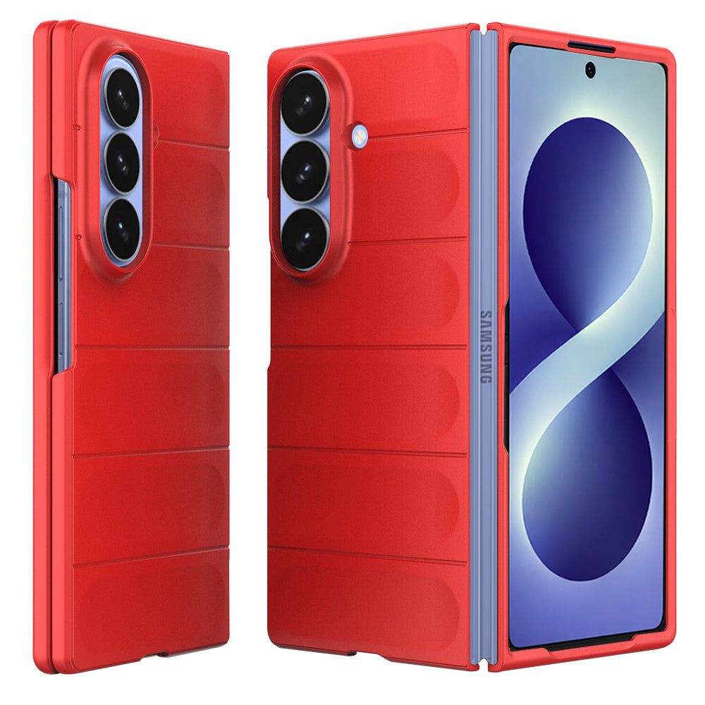 Coque pour Samsung Galaxy Z Fold8 Ultra F976, Techsuit, Magic Shield, Rouge