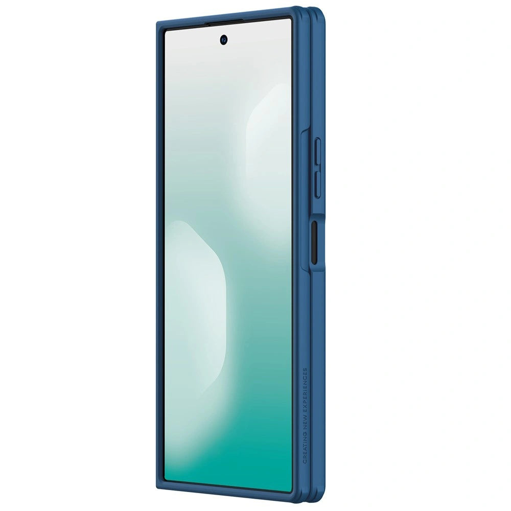 Coque pour Samsung Galaxy Z Fold8 Ultra F976, Nillkin, Flex Pure avec support pour S-Pen, Bleue