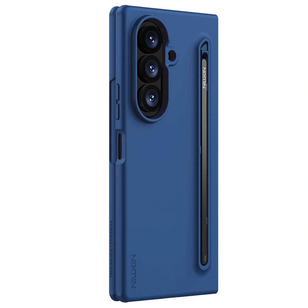 Coque pour Samsung Galaxy Z Fold8 Ultra F976, Nillkin, Flex Pure avec support pour S-Pen, Bleue