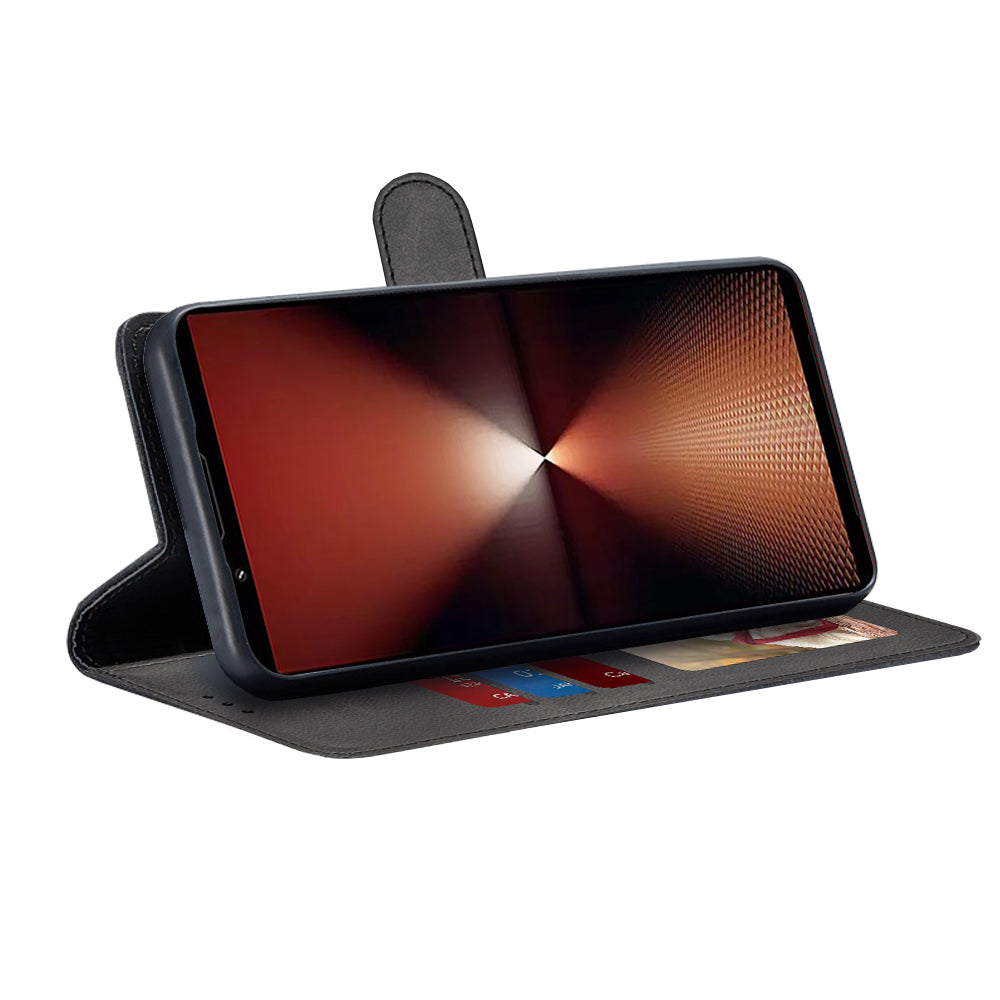 Coque pour Sony Xperia 1 VI, Techsuit, Diary Book, Noire
