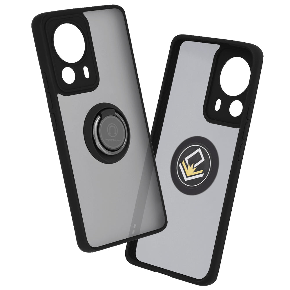 Coque pour Xiaomi 13 Lite, Techsuit, Glinth, Noire