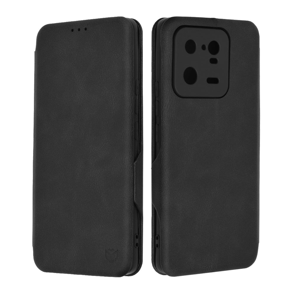 Coque pour Xiaomi 13 Pro, Techsuit, Safe Wallet Plus, Noire
