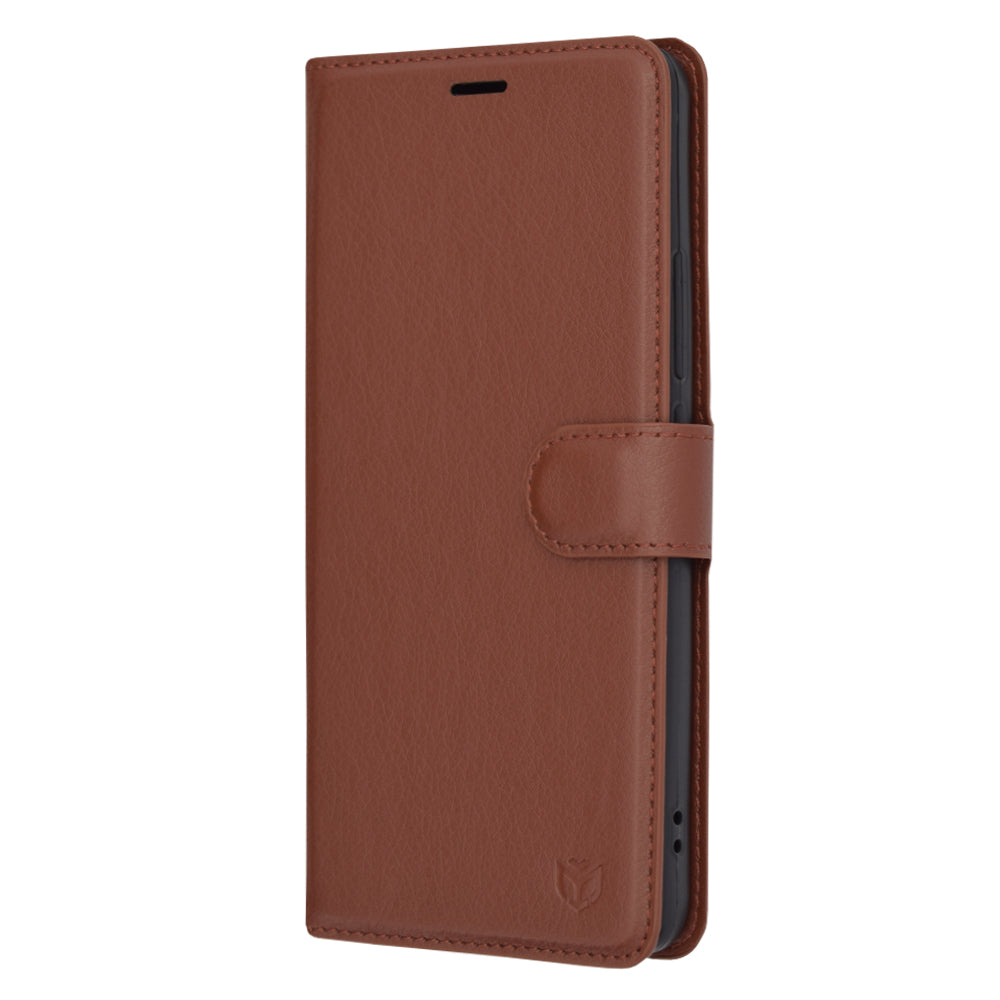 Coque pour Xiaomi 13T Pro / 13T, Techsuit, Leather Folio, Marron