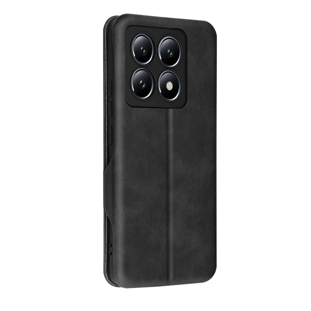 Coque pour Xiaomi 14 Pro, Techsuit, Safe Wallet Plus, Noire