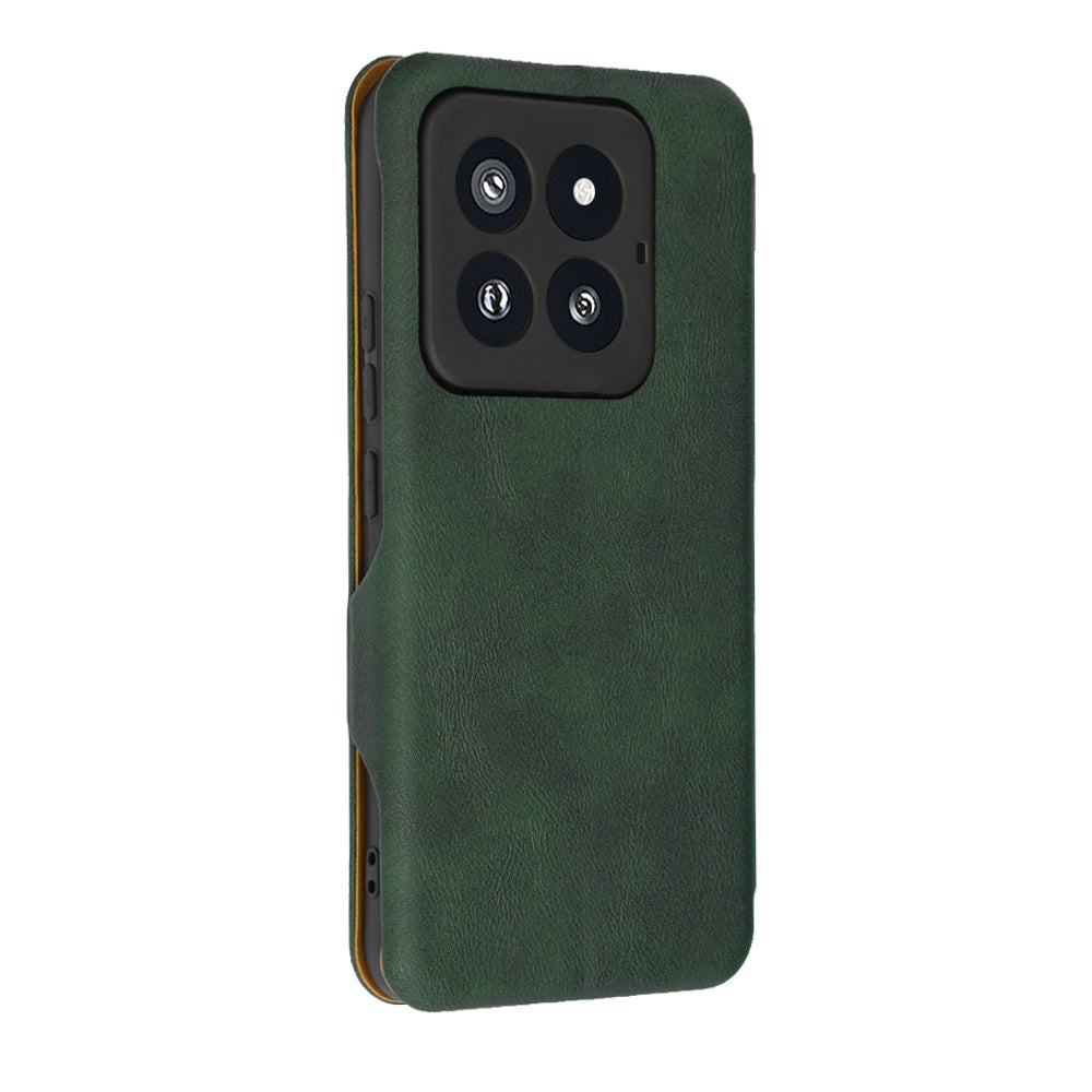 Coque pour Xiaomi 14 Pro, Techsuit, Safe Wallet Plus, Vert