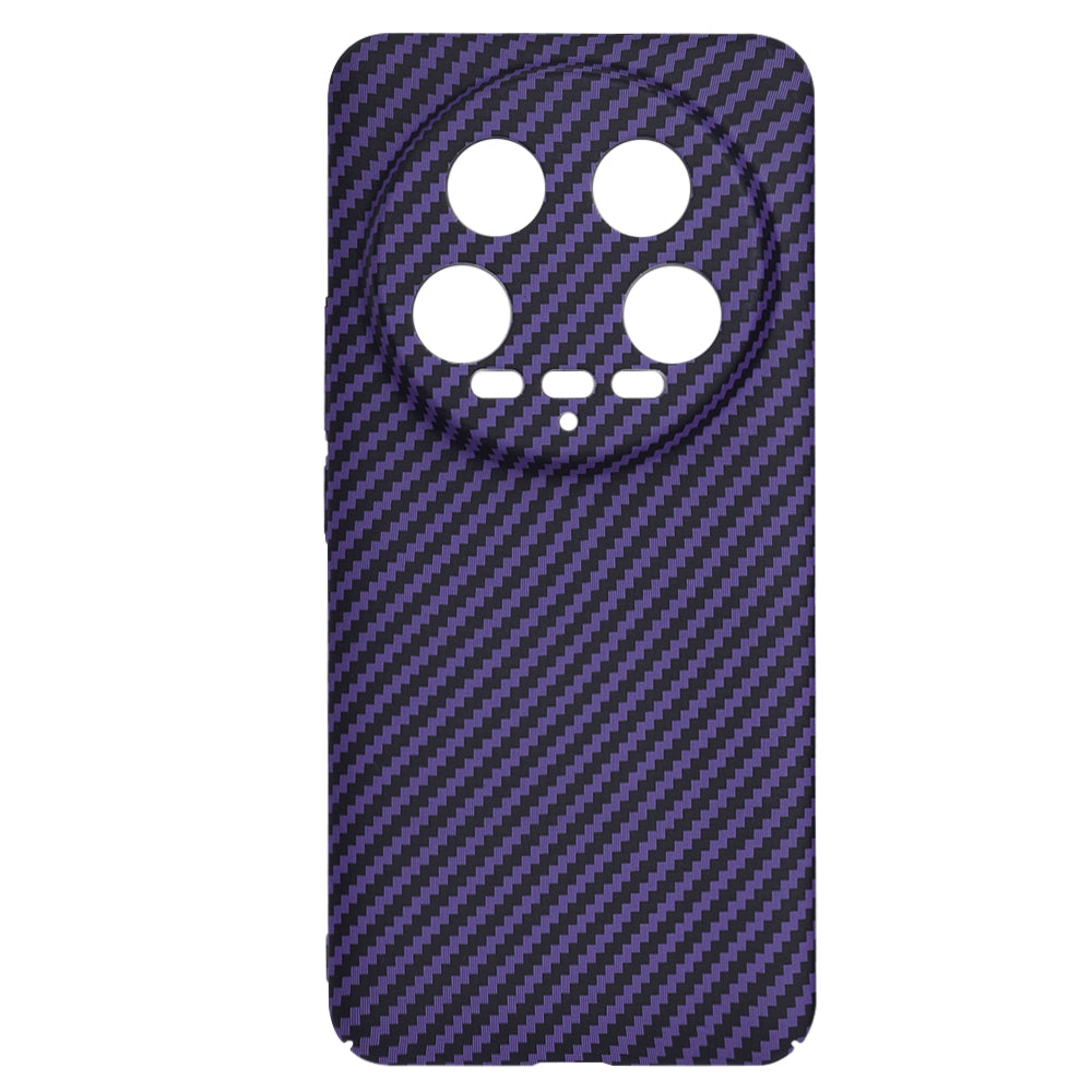 Coque pour Xiaomi 14 Ultra, Techsuit, Carbonite FiberShell, Violet