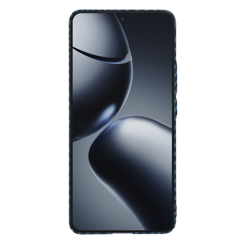 Coque pour Xiaomi 14T Pro, Techsuit, Carbonite FiberShell, Turquoise