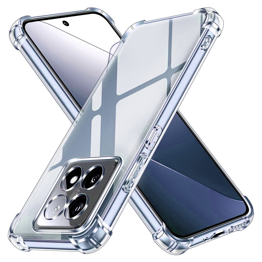 Coque pour Xiaomi 14T Pro, Techsuit, Anti-choc Claire, Transparente
