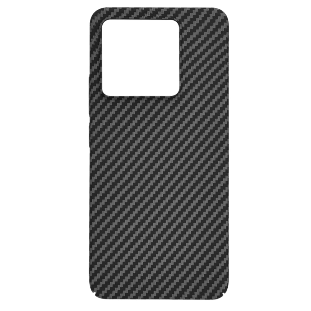 Coque pour Xiaomi 14T, Techsuit, Carbonite FiberShell, Noire