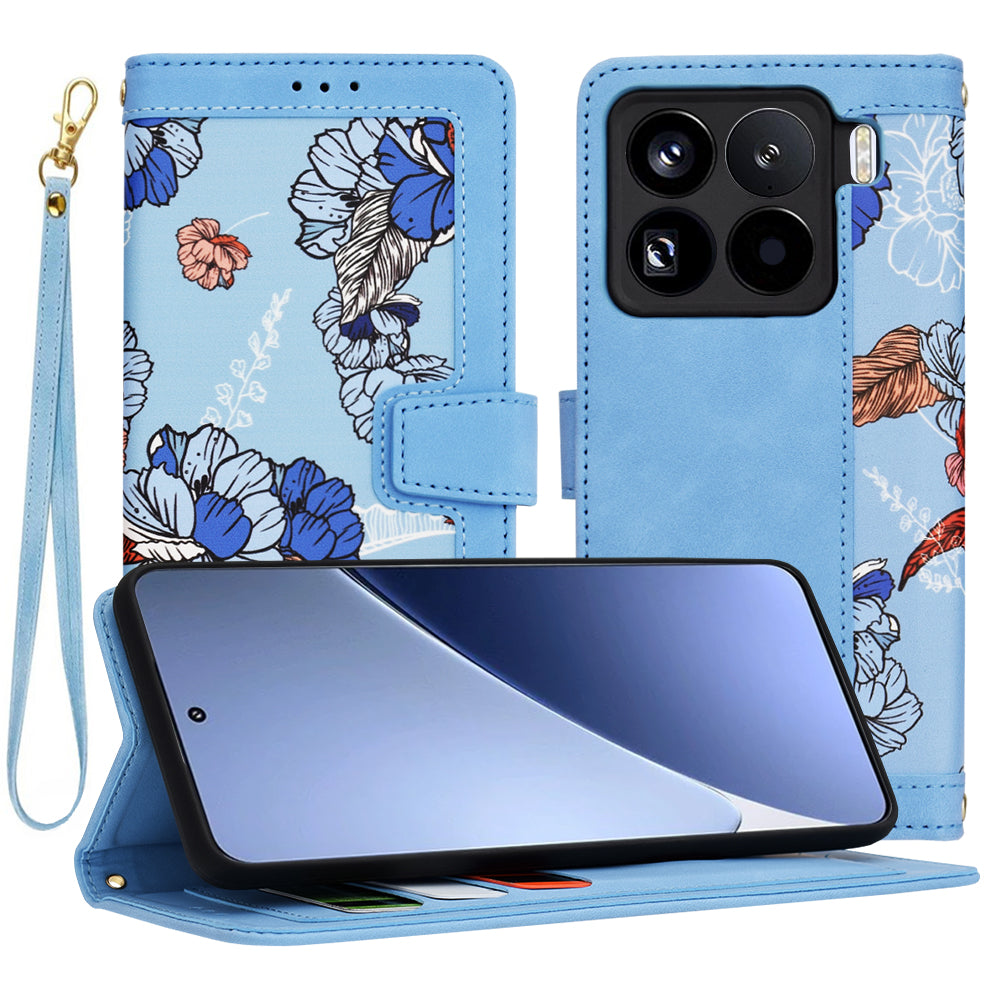 Coque pour Xiaomi 15 Pro, Techsuit, FlipCraft, Bleu