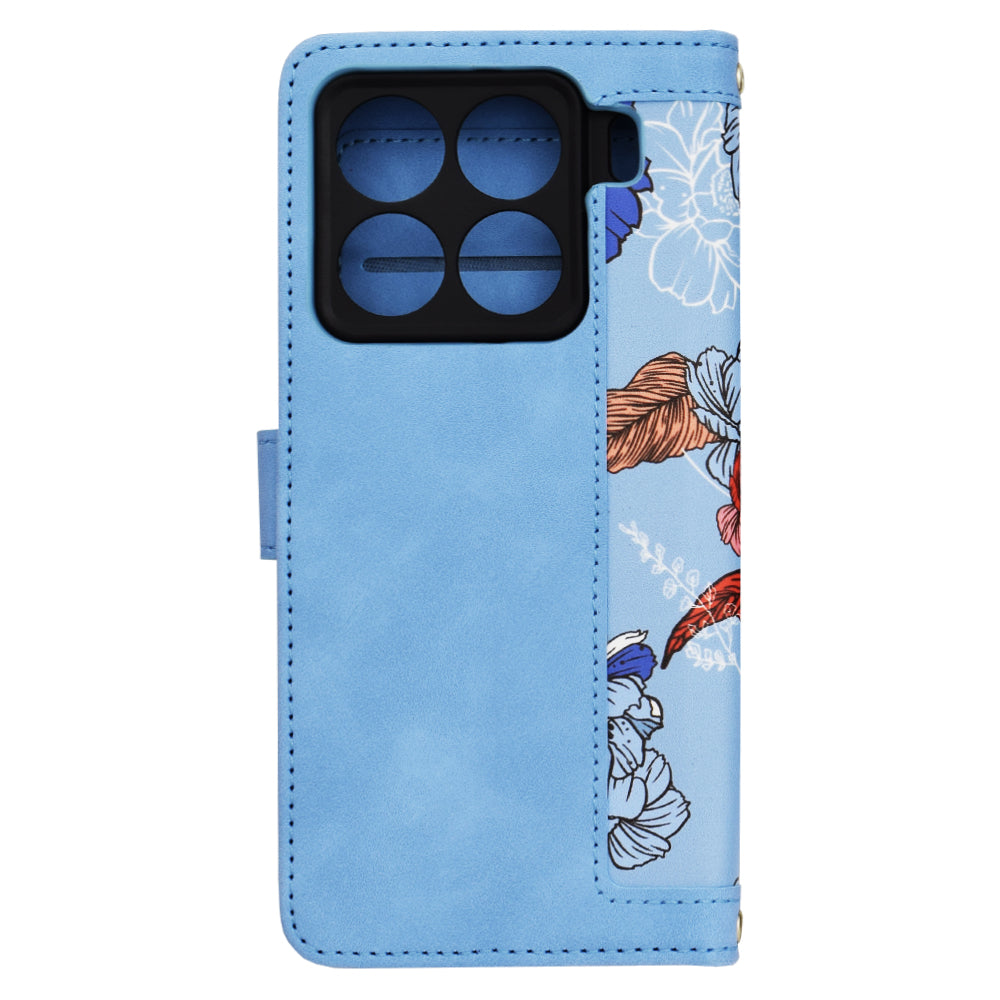 Coque pour Xiaomi 15 Pro, Techsuit, FlipCraft, Bleu