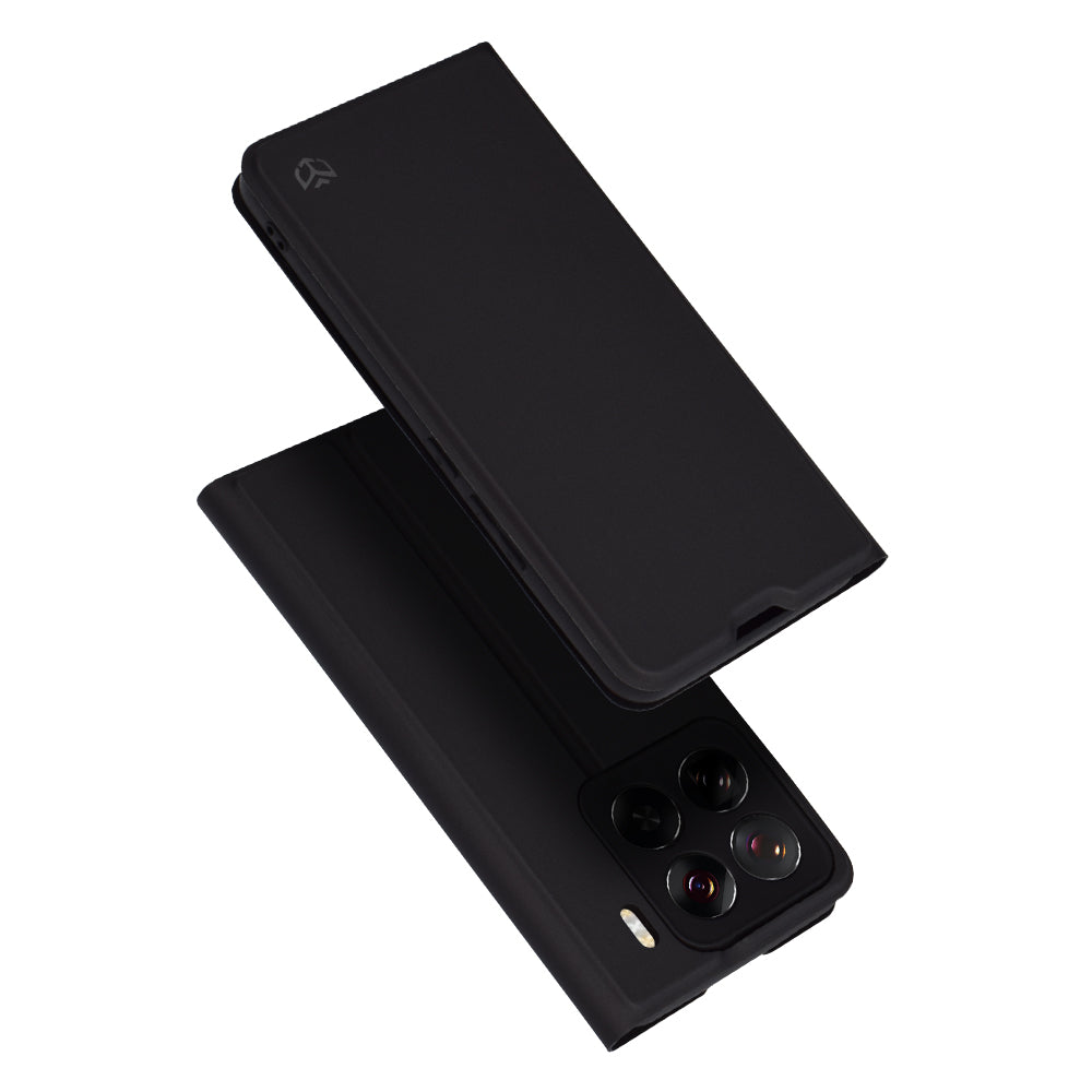 Coque pour Xiaomi 15 Pro, Techsuit, Magskin Book, Noire