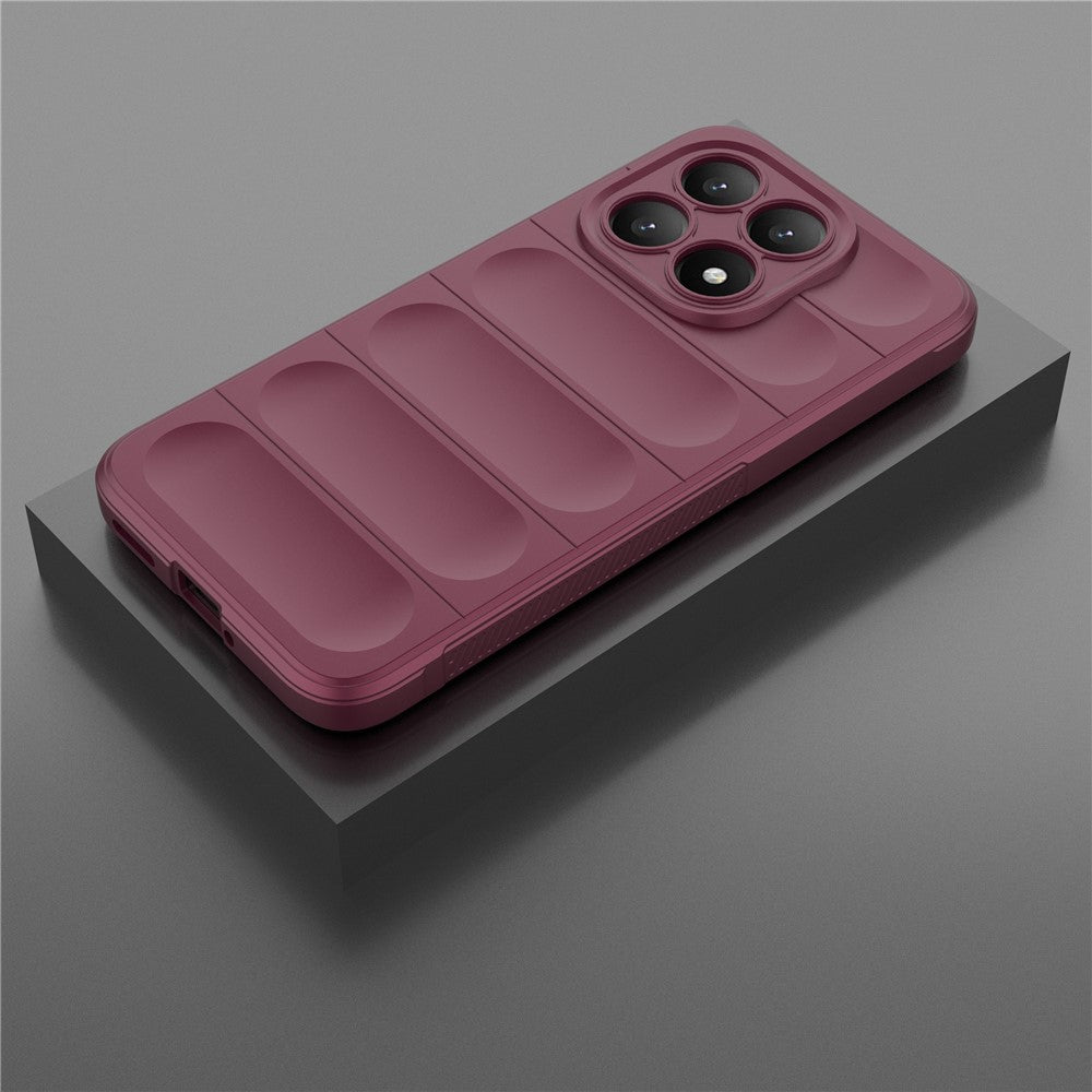 Case for Xiaomi 15T, Techsuit, Magic Shield, Cherry Red
