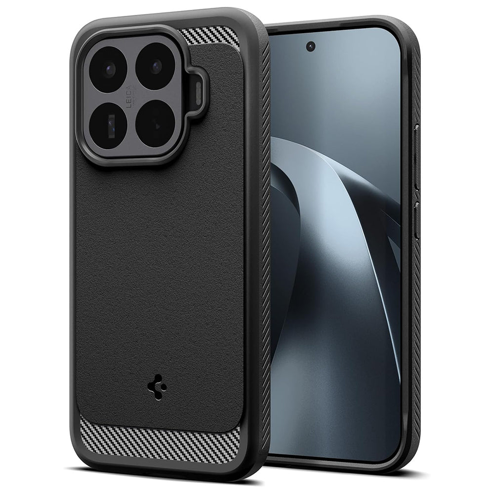 Hülle für Xiaomi 17T Pro, Spigen, Rugged Armor, Schwarz ACS11869