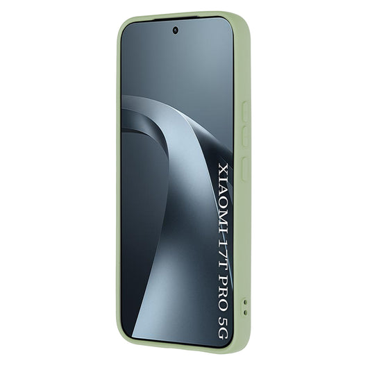 Case for Xiaomi 17T Pro, Techsuit, SoftFlex, Light Green