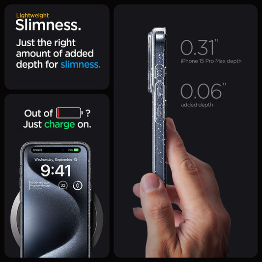 Coque pour Xiaomi 17T Pro, Techsuit, SparkleSkin, Transparente