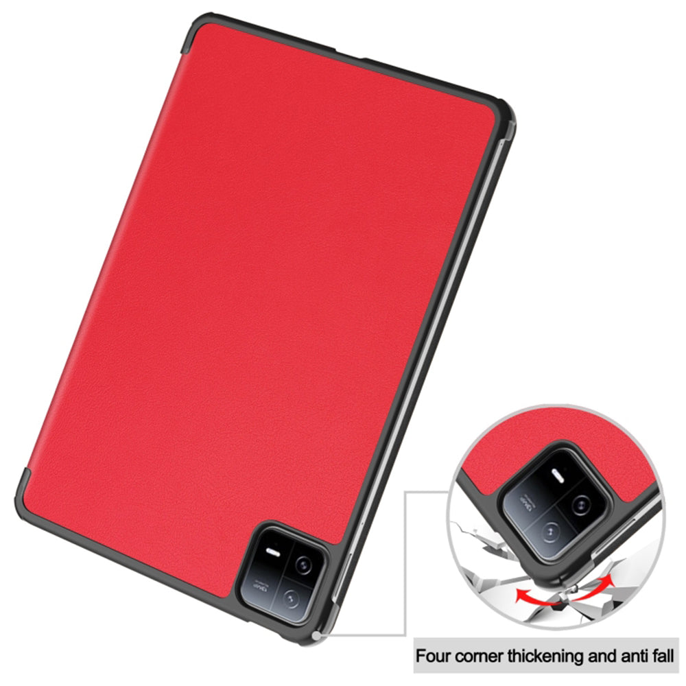 Housse pour Xiaomi Pad 6 / 6 Pro, Techsuit, FoldPro, Rouge