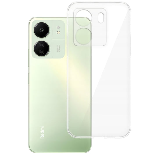 Cover for Xiaomi Poco C65 / Redmi 13C, Tech-Protect, Flexair+, Transparent