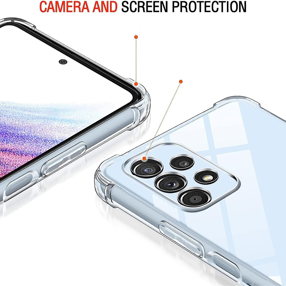 Coque pour Xiaomi Poco C40, Techsuit, Anti-choc Claire, Transparente