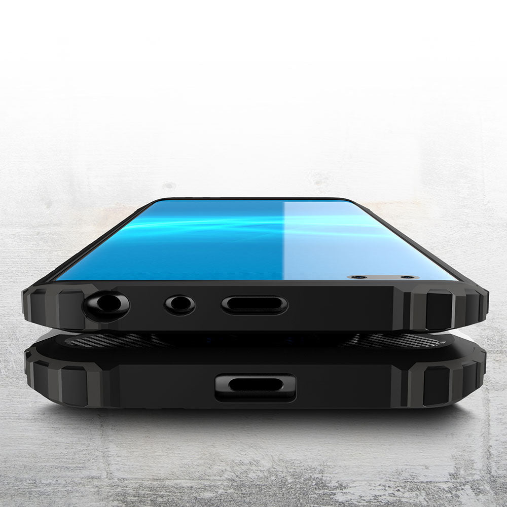Coque pour Xiaomi Poco C75 / Redmi 14C, Techsuit, Hybrid Armor, Noire