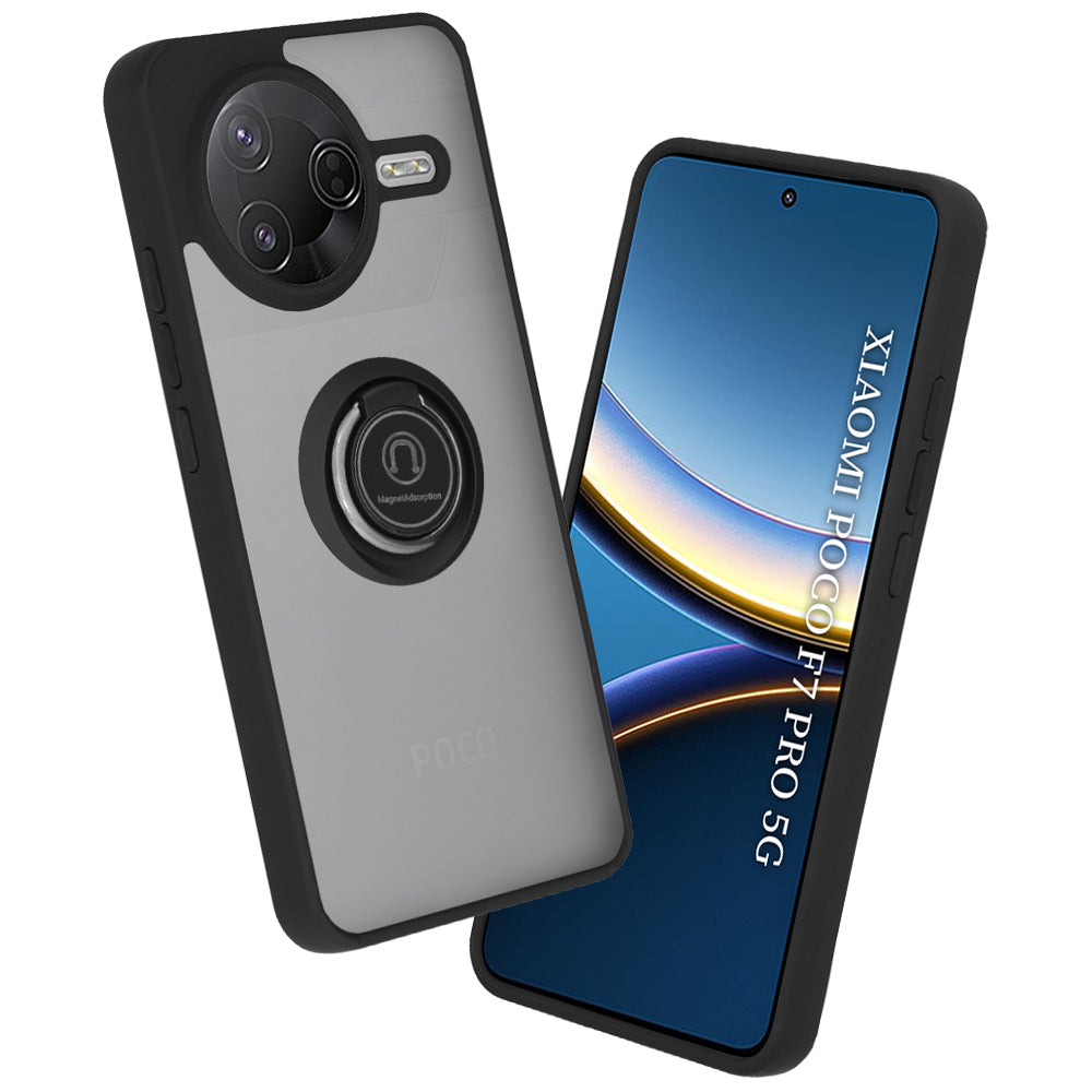 Coque pour Xiaomi Poco F7 Pro, Techsuit, Glinth, Noire
