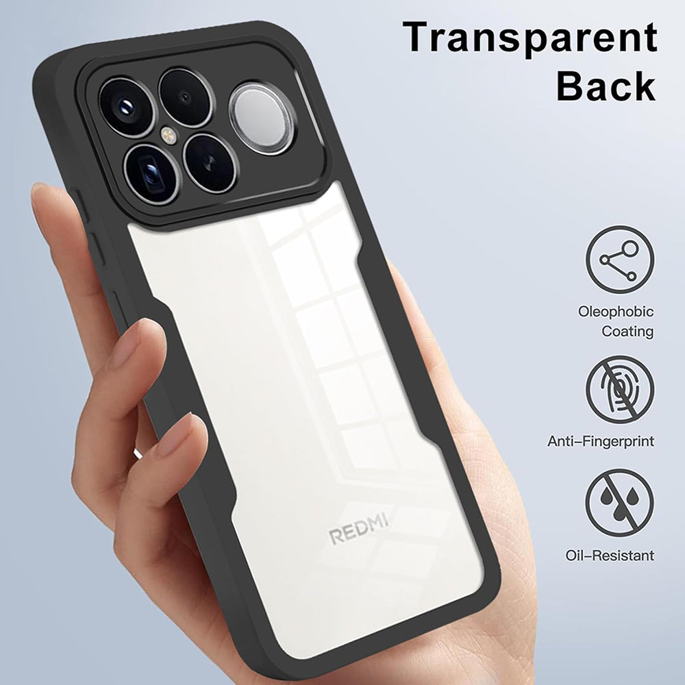Hülle für Xiaomi Poco F8 Pro, Techsuit, ColorVerse 360, Schwarz