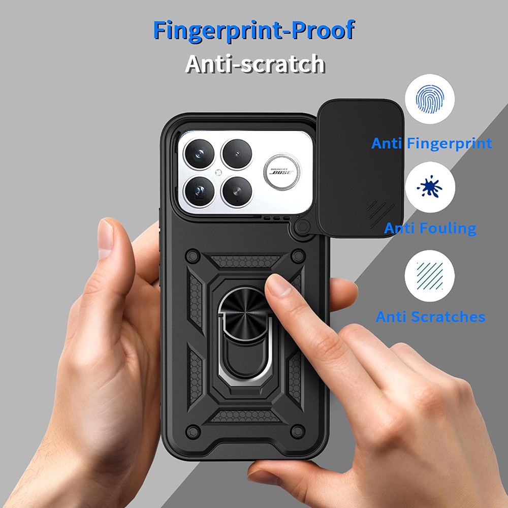 Hülle für Xiaomi Poco F8 Ultra, Techsuit, CamShield, Blau