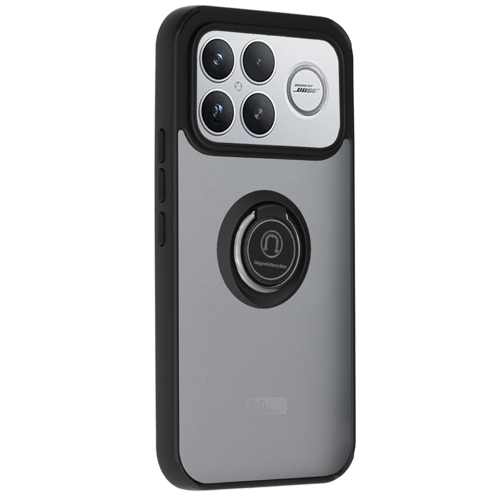 Hülle für Xiaomi Poco F8 Ultra, Techsuit, Glinth, Schwarz
