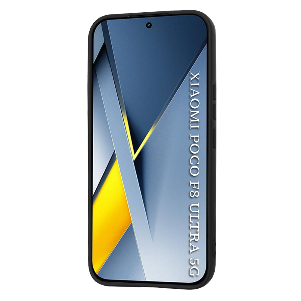 Case for Xiaomi Poco F8 Ultra, Techsuit, SoftFlex, Black