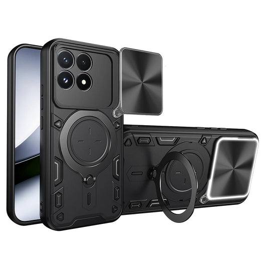 Hülle für Xiaomi Poco F9 Pro, Techsuit, CamGuard Pro, Schwarz
