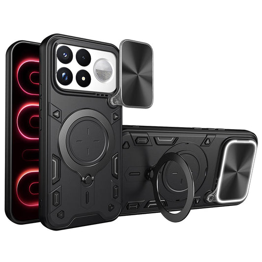 Hülle für Xiaomi Poco F9 Ultra, Techsuit, CamGuard Pro, Schwarz