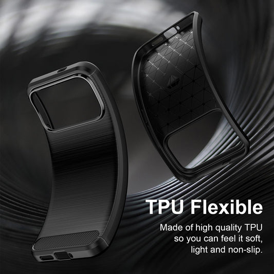Case for Xiaomi Poco F9 Ultra, Techsuit, Carbon, Black