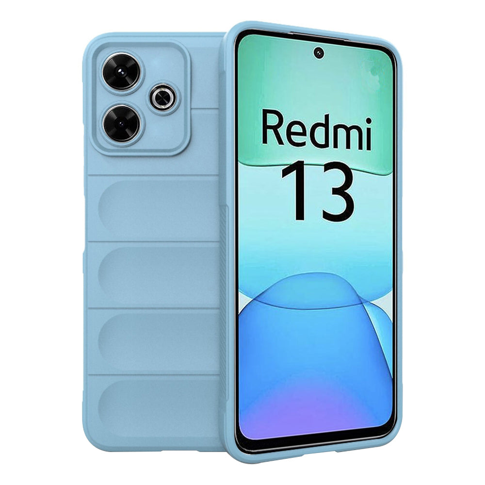 Étui pour Xiaomi Poco M6 4G / Redmi 13, Techsuit, Magic Shield, Bleu