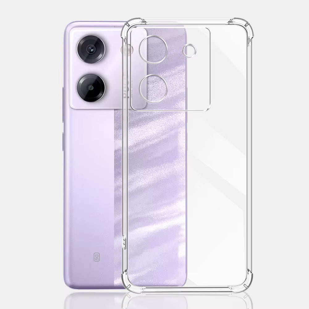 Coque pour Xiaomi Poco M7 Pro 5G, Techsuit, Antichoc Claire, Transparente