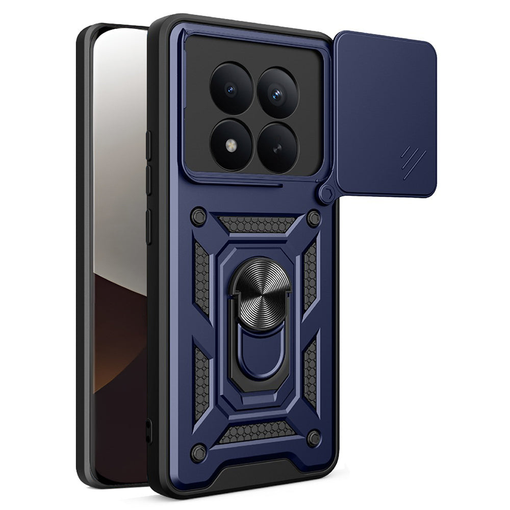Étui pour Xiaomi Poco M8 Pro / Redmi Note 15 Pro+ 5G, Techsuit, CamShield, Bleu