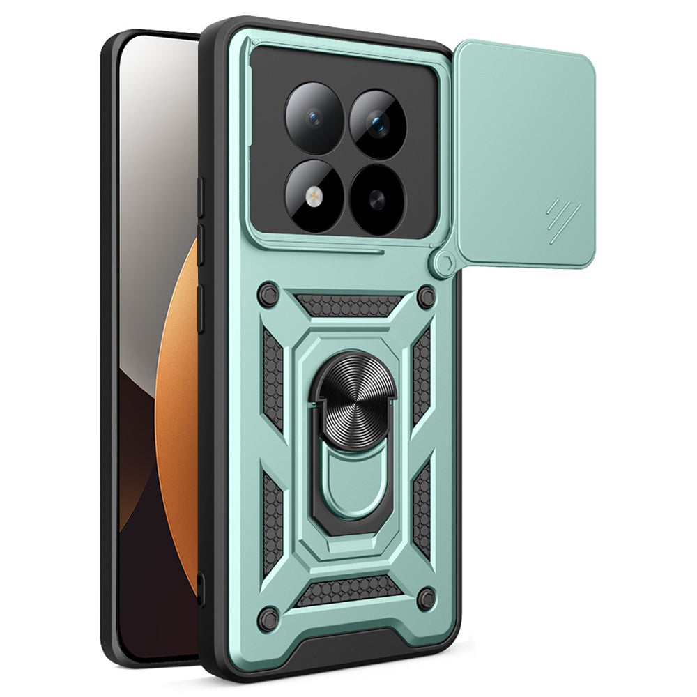 Hülle für Xiaomi Poco M8 Pro / Redmi Note 15 Pro+ 5G, Techsuit, CamShield, Grün