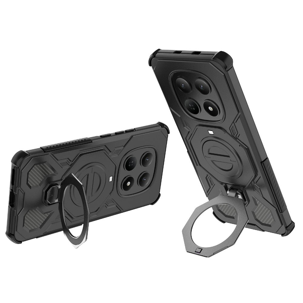 Étui pour Xiaomi Poco M8 / Redmi Note 15 5G, Techsuit, Carbon Shield Pro, Noir