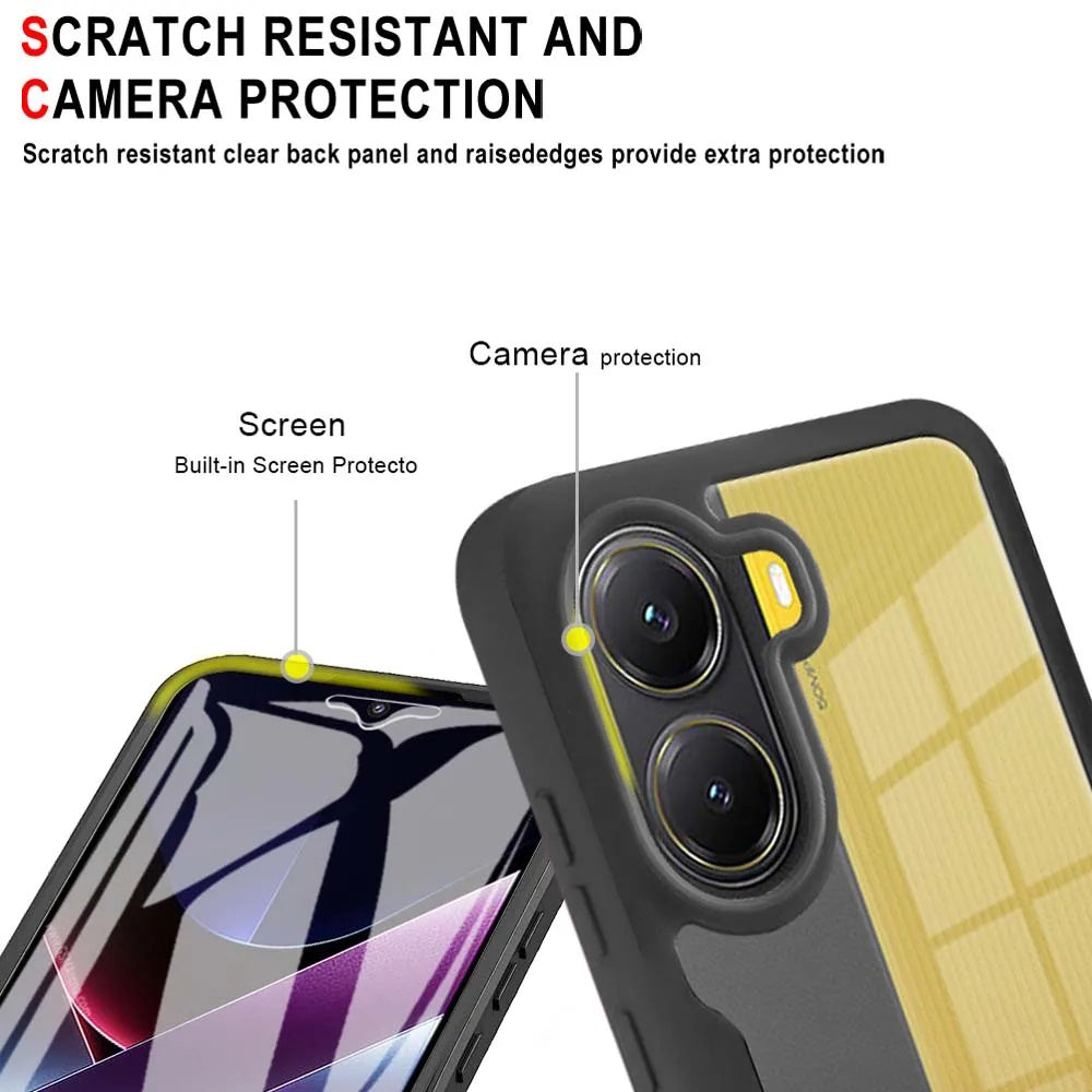 Coque pour Xiaomi Poco X7 Pro, Techsuit, ColorVerse 360, Bleue