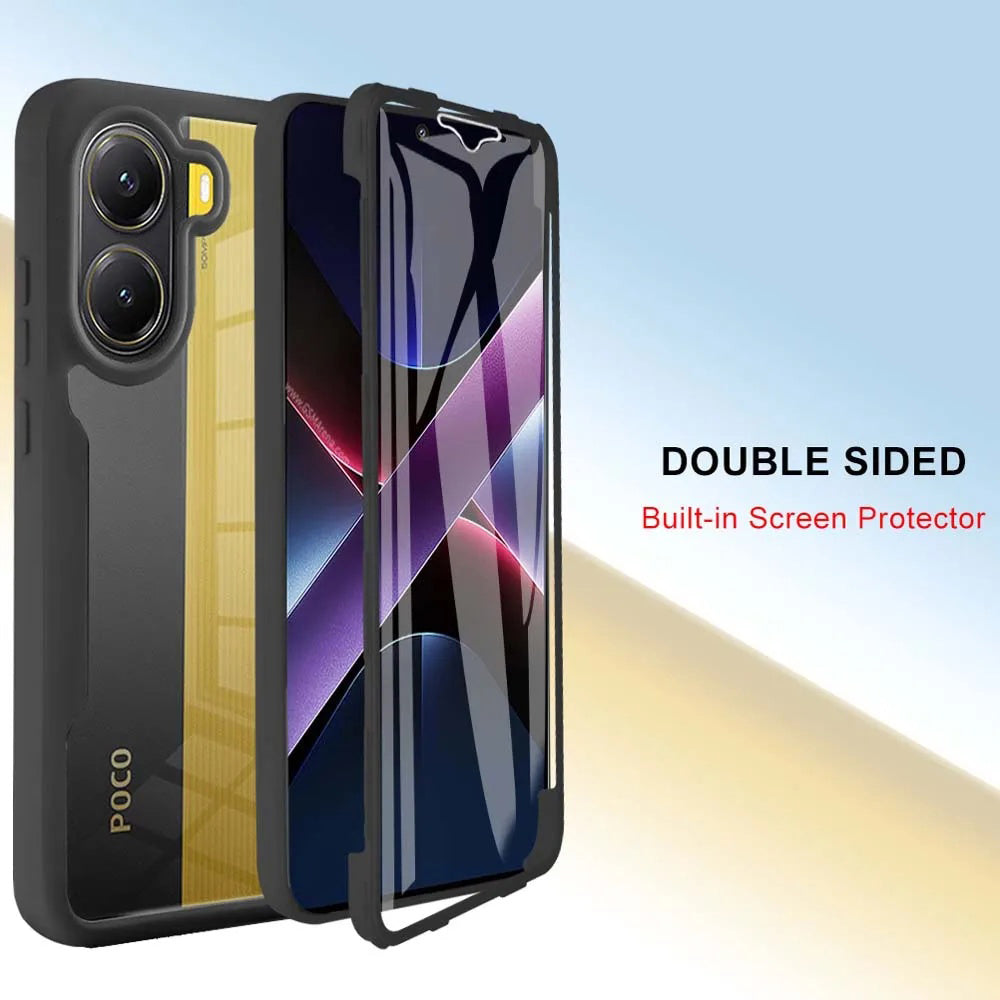 Coque pour Xiaomi Poco X7 Pro, Techsuit, ColorVerse 360, Violet