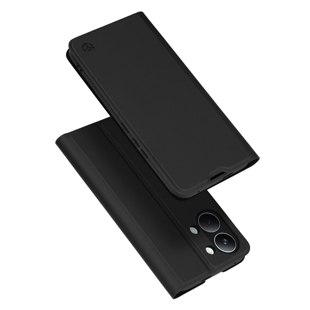 Case for Xiaomi Poco X8 Pro Max, Techsuit, Magskin Book, Black