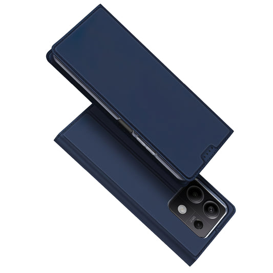 Etui pour Xiaomi Redmi Note 13 5G, DUX DUCIS, Skin Pro, Bleu