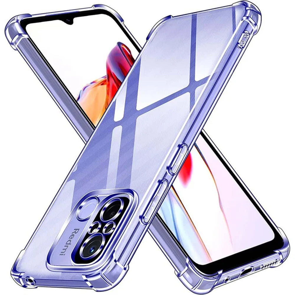Coque pour Xiaomi Redmi 12C, Techsuit, Anti-choc Claire, Transparente