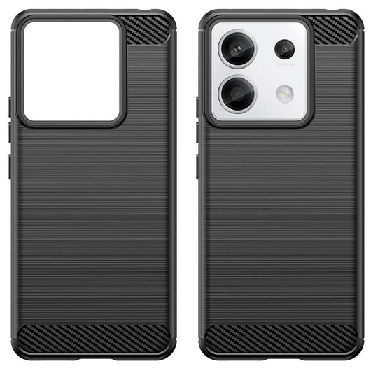 Coque pour Xiaomi Redmi 13C 5G / 13C / Poco C65, Techsuit, Carbone, Noire