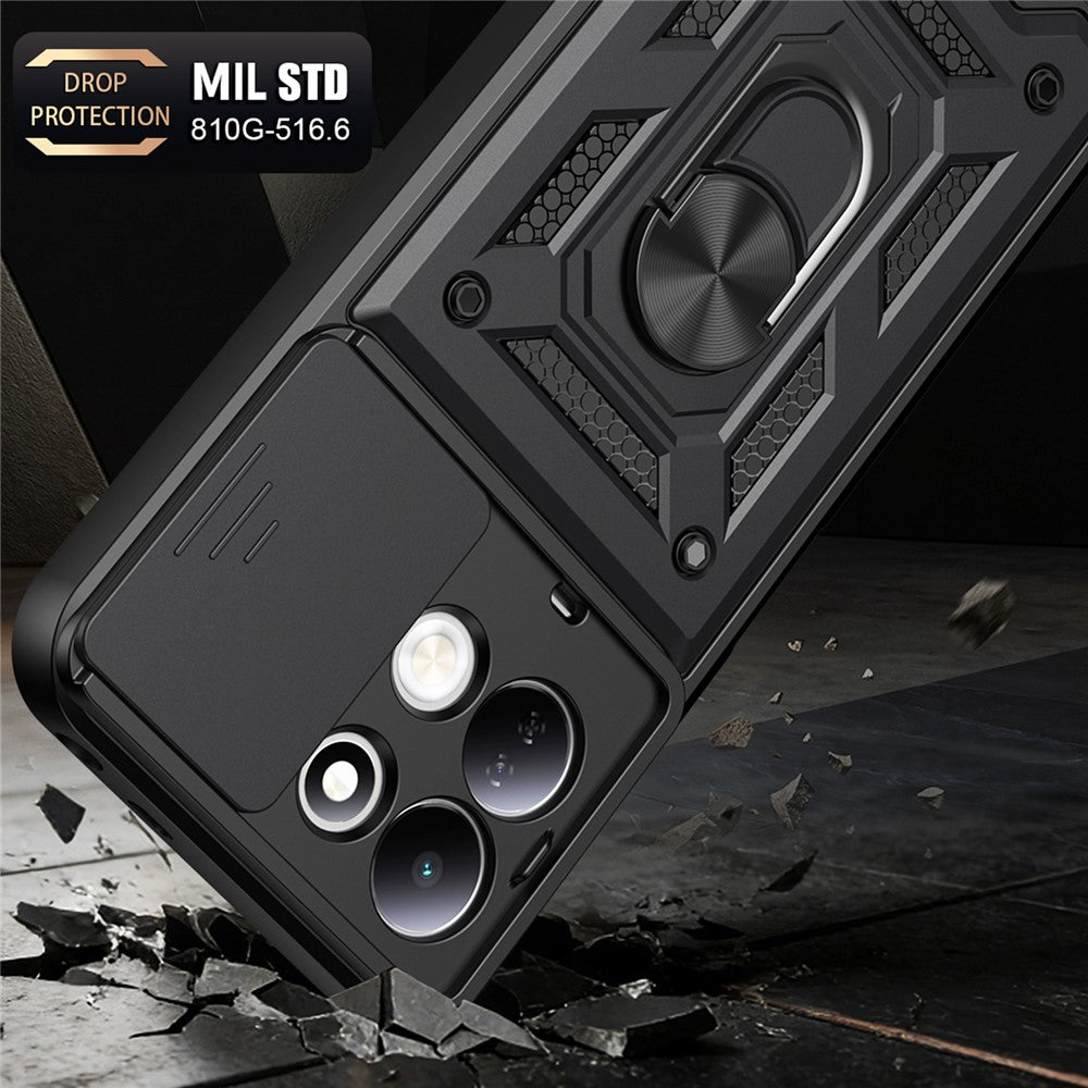Hülle für Xiaomi Redmi 17 5G / 17 4G, Techsuit, CamShield, Roségold