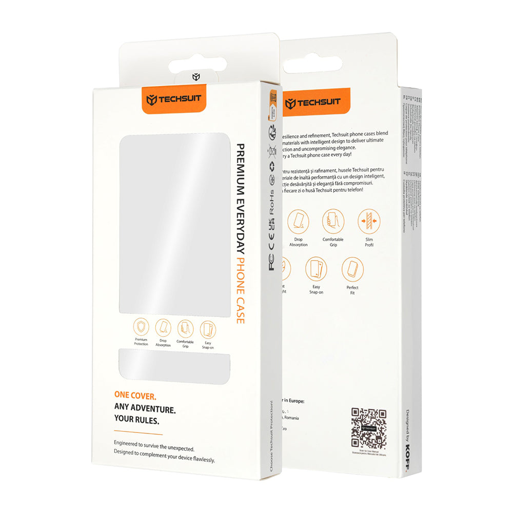 Hülle für Xiaomi Redmi 17C 5G, Techsuit, Diary Book, Schwarz