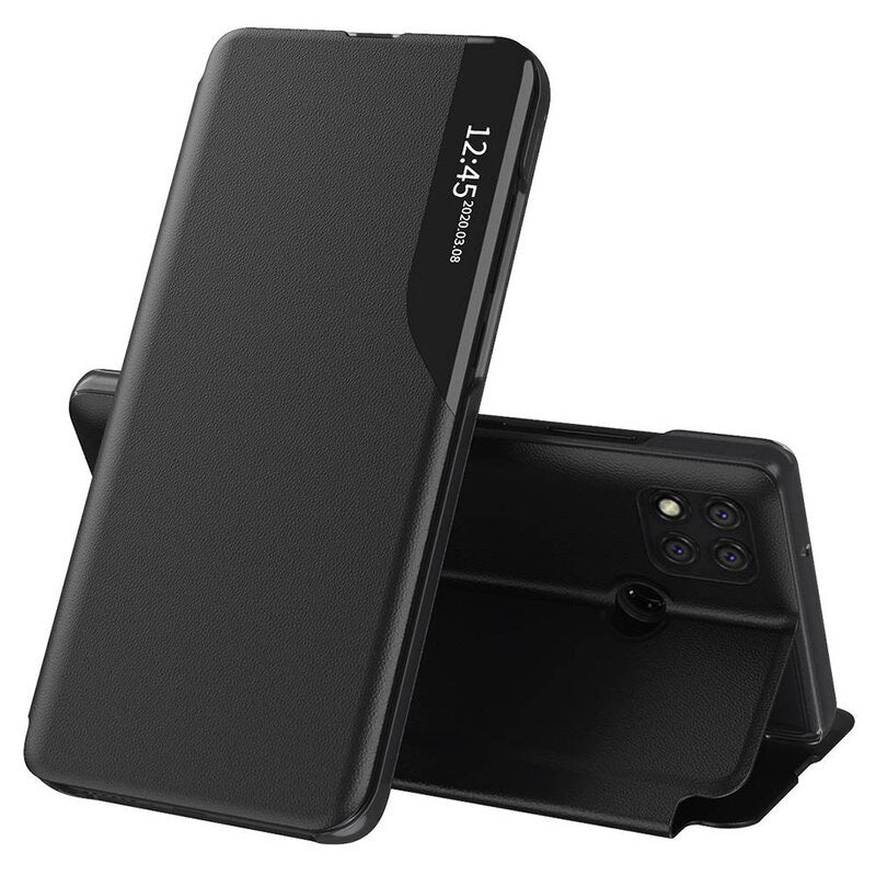 Coque pour Xiaomi Redmi 9C NFC / 9C, Techsuit, eFold, Noire