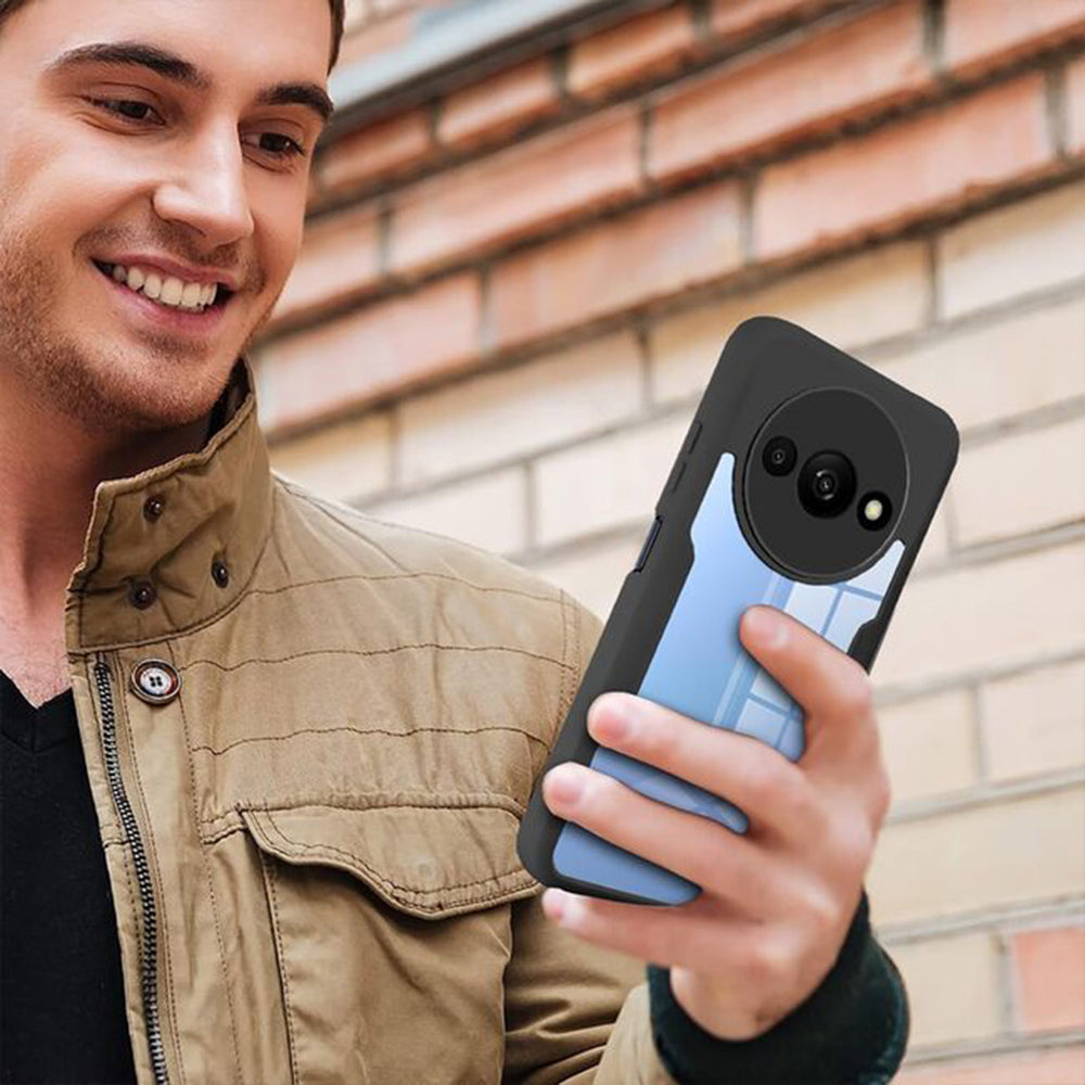 Coque pour Xiaomi Redmi A3x / A3, Techsuit, ColorVerse 360, Bleue