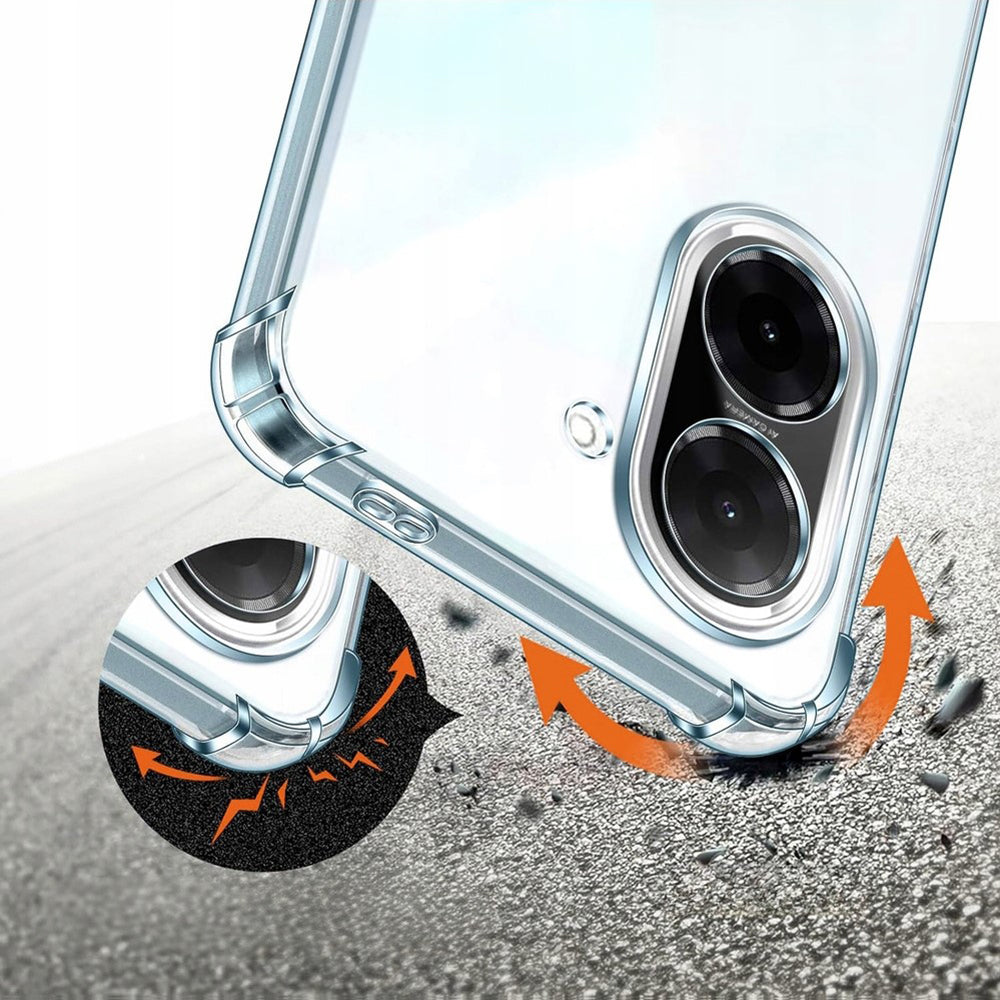 Coque pour Xiaomi Redmi A5 4G (Standard), Techsuit, Antichoc Claire, Transparente
