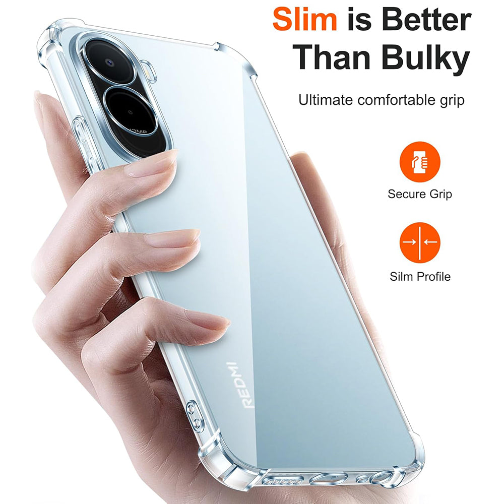 Étui pour Xiaomi Redmi A7 Pro 4G, Techsuit, Shockproof Clear, Transparent