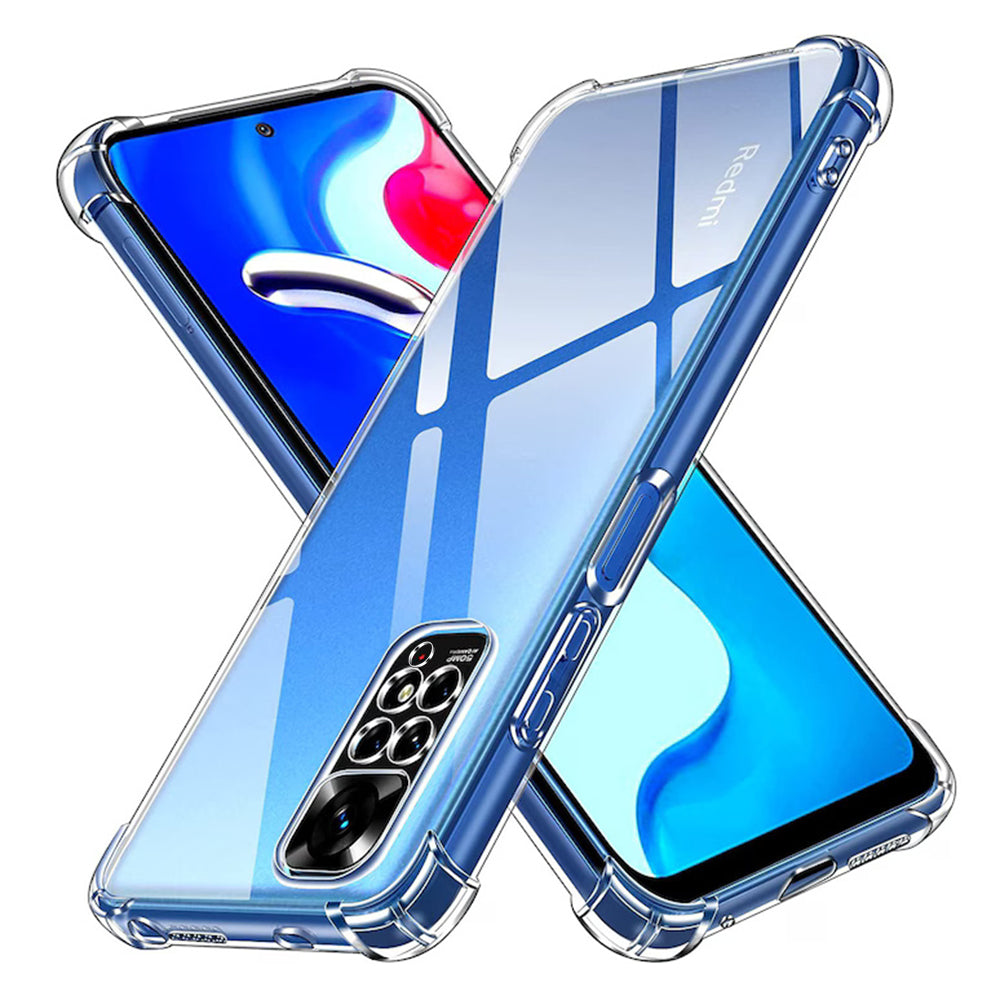 Coque pour Xiaomi Redmi Note 12 Pro 4G / Note 11 Pro 5G / Note 11 Pro, Techsuit, Anti-choc Claire, Transparente